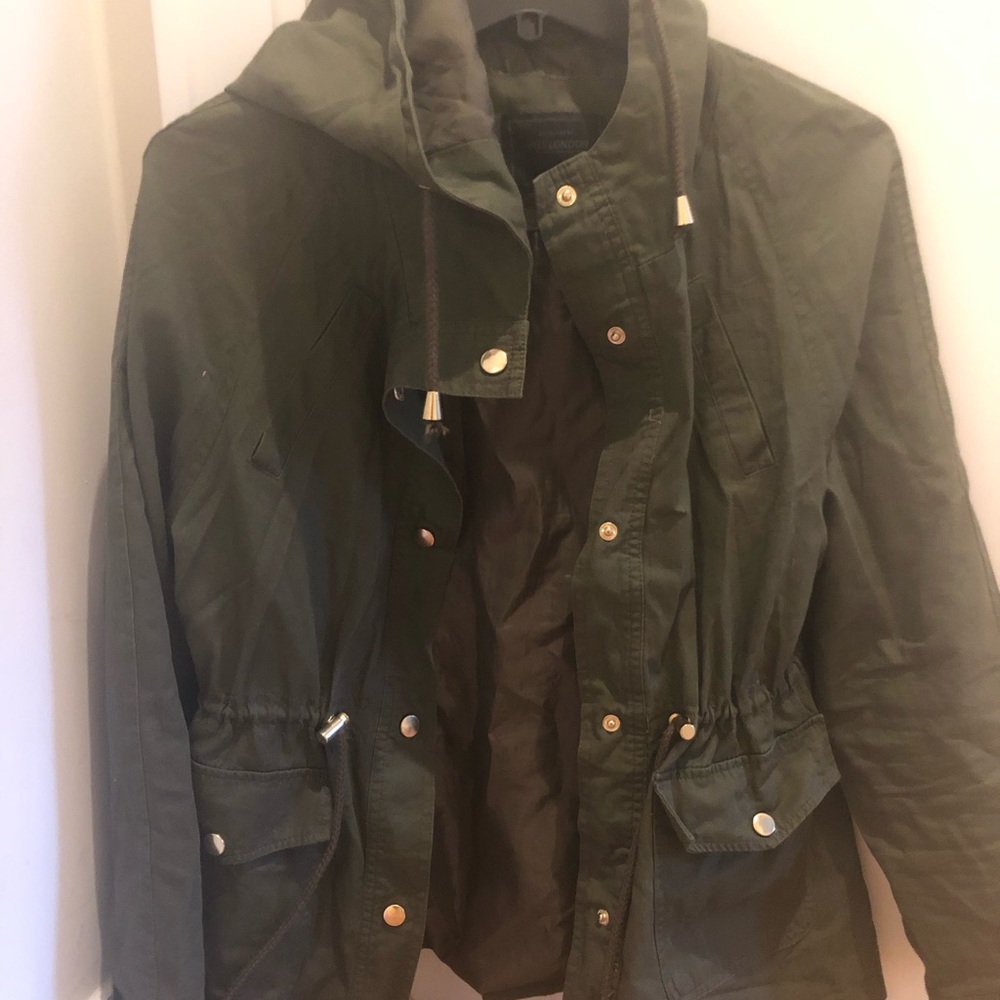 Military Anorak Safari Hoodie Jacket